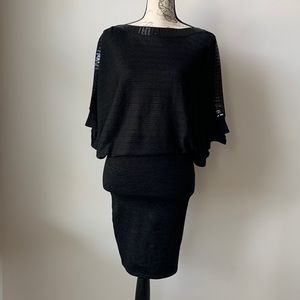 Guess by Marciano Metallic Sequin Sweater Dress